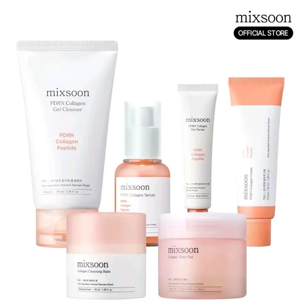 mixsoon] PDRN Collagen Anti-Aging Pink set - Plump & Healthy Skin